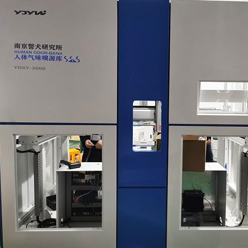 南京警犬研究所人体气味源存储设备