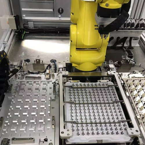 PCB机械手插针机